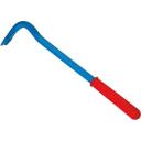 Juco Nagų traukiklis 2856274, 300 mm, 14 mm, 460 g, vienpusis kabliuko traukiklis, ergonomi&scaron;ka PVC rankena, lakuotas