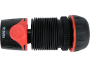 Ātrais savienojums ar regulējamu leņķi 3/4", YATO, YT-89081, izturīgs ABS, PP, TPR materiāls, ērta lietošana.
