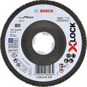 X-LOCK vēdekļveida slīpdisks X571 115mm;K80 2608619199 BOSCH