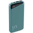 Navitel PWR10 MX Green, 10000mAh, 3.7V, 37Wh, 2xUSB-A, kahepoolsed USB-C, mikro-USB, &uuml;lekoormuse kaitse