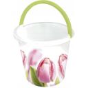 Branq majapidamiste &auml;mbri 8120135, 10 l, valge, roosa, roheline, plastmass