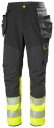 Hi-vis pants Icu Brz, 4-way stretch, yellow/black, C56, Helly Hansen, 77500_369-C56
