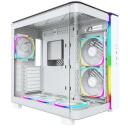 Montech Korpus KING 95 PRO (W) KOOD, 2x140mm k&uuml;lgventilaatorit, 1x120mm tagaventilaator, 8x2.5" HDD, 5x3.5" HDD