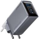 Anker Prime įkroviklis A2688341, 100W, 2xUSB-C, 1xUSB-A, 5/9/10/12/15/20V, 3 įrenginiai, ActiveShield 2.0