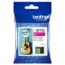 Brother LC421XLM tintes kasetne, 1 gab., 500 lappuses, augsta ražība, purpursarkana, oriģināla