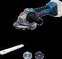 Akumulatora slīpmašīnas GWS 18V-8 PROFESSIONAL BOSCH 06019N9000