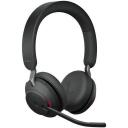 Jabra k&otilde;rvaklapid Evolve2 65 Link380c UC Stereo 26599-989-899, 30m, 117dB, 20-20000Hz, Bluetooth, m&uuml;ra v&auml;hendamine, aku 37h