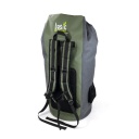 Ūdensizturīgs duffel soma, BasicNature, R712690, 90 L, pelēki zaļa, PVC pārklājums, ērta un izturīga.