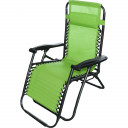 Krēsls atpūtas 177x61x110cm zaļš