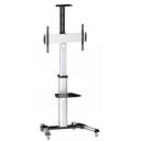 Sbox TV hoidik FS-446, 37-70, 50kg, 600x400, VESA 200x200-600x400, k&otilde;rgus 1200-1600mm, 4 ratast