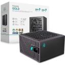Deepcool toiteallikas PQ650G R-PQ650G-FD1B-JGEU-V1, 650 W, AC 100-240 V, 120 mm ventilaator, 80 PLUS Gold