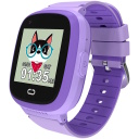 Kids’ smartwatch with 4G connectivity video function GPS game modes and music playback Sunny KW-48 Video 4G GPS Games & Music Purple CANYON