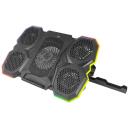 Esperanza Klēpjdatora dzesētājs EGC107, 2600 apgr./min, 65CFM, 5 leņķi, 2xUSB 2.0, LED apgaismojums