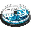 Emtec DVD+R COVPR471016CB, 4.7GB, DVD +/-R x16, vienreiz ierakstāms, 10 gab. kūkas iepakojumā