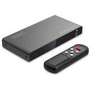 Digitus HDMI komutators, 3x1, DS-55333, 4xHDMI, 48Gbps, metāla korpuss, HDR atbalsts