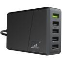 Green Cell Зарядное устройство CHARGC05, 52W, 5xUSB, AC, 5xDC 5V 2.4A, 1xDC 12V 1.5A, Ultra Charge, Smart Charge