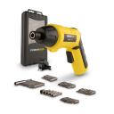 Akumulatora skrūvgriezis 3.6V ar 37 piederumiem, Powerplus, POWX00405, 1.3Ah akumulators un lādētājs