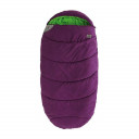 Guļammaiss bērniem Junior Majesty 160 cm violets/zaļš, Right, +6°C, 1200g, 240117 EASY CAMP
