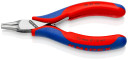 Elektronikas montāžas knaibles, KNIPEX, 36 32 125, 1.6 mm grie&scaron;anas jauda, ergonomiski rokturi