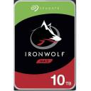 Seagate HDD ST10000VN000 10TB, 7200RPM, 256MB, SATA III, 24/7 veikimas, IronWolf, 180TB/metus, RV jutikliai