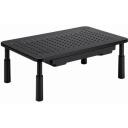 Gembird Regulējams statīvs MS-TABLE-D-01, 20kg, 100-140mm augstuma regulē&scaron;ana, 1 atvilktne, melns