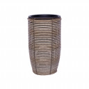 Puķupods WICKER D44x36cm, pelēks, 38060, HOME4YOU