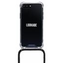 Lookabe Kaklarota iPhone 7/8+ LOO002, 1.5m, ūdensizturīga, netīrumus atgrūdo&scaron;a, elastīga, misiņa elementi