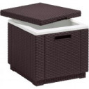 Садовый столик / ящик для хранения Ice Cube коричневый 29194600599 KETER