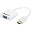Sandberg HDMI į VGA+Audio keitiklis 508-77, HDMI A tipo patinas, VGA, 3,5 mm, RoHS