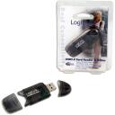 Logilink Kar&scaron;u lasītājs CR0007, 480 Mbit/s, USB 2.0, atbalsta SD, SDHC, MMC, RS-MMC, ceļojumiem piemērots dizains