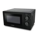 Esperanza ESTOFADO Solo mikroviļņu krāsns EKO011K, 20 L, 700 W, 5 jaudas līmeņi, mehāniskais taimeris 30 min