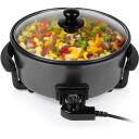 Tristar Multifunktsionaalne grillpann XL PZ-9135, 30 cm, 1500 W, kaas kaasas, fikseeritud k&auml;epide, must