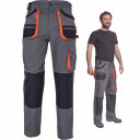 Pelēkas darba bikses CARL BE, 56.izm ČERVA