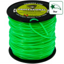 Trimmera aukla Professional, zvaigznīte 2.4mm x 100m V90126 DEGET