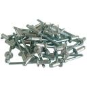 Mega Nitte 5594129, 12.5mm, 4mm, alumiinium, 50 tk