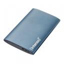 Intenso V&auml;line SSD 3823455 500 GB, USB 3.2 Gen 1, 0.5 Gbit/s, 1.8", sinine, alumiiniumkorpus, USB kaabel kaasas