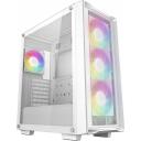 Deepcool CC560 MESH V2, R-CC560-WHAMA4-G-2, 2x3.5", 2+1x2.5", 7, 165mm, 370mm, 170mm, 3x120mm ARGB, 1x120mm ARGB