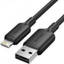 Vention Kabelis LAMBH USB 2.0 Type-A vyr. į Lightning vyr. 2m, 2.4A, 480Mbps, juodas