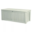 Rockwood Storage Box 570L Cream KETER 29197729508 155x72.4x64.4cm 18.2kg