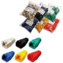 Logilink Mīklu paliktņa savienotājs MP0005, 100 gab., RJ-45, pelēks, RoHS