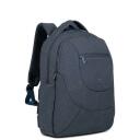 Rivacase рюкзак 7761DARKGREY, 15.6", 1 передний карман, водоотталкивающий, мягкая ручка