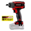 Bezvadu trieciena uzgriežņu atslēga, EINHELL, 4510080, 18V, 230 Nm, LED gaisma, ergonomisks dizains