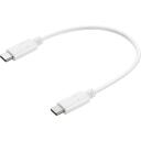 Sandberg USB-C к USB-C кабель для зарядки 136-30, 0.2m, USB Type C, подходит для зарядки