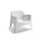 Dārza krēsls Ibiza balts BICA 16200