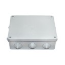 Kārba vadu savieno&scaron;anai, v/a, balta, 3-viet., kvadrtāta, KM-236 BYLECTRICA