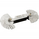 Screw pitch gauge Metric 60&deg; 0,25-6mm and Whitworth 55&deg; 4-62 1537 BAHCO