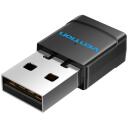 Vention USB adapteris 2.4G/5G KDSB0, 433 Mbit/s, WLAN, 802.11a/b/g/n/ac, 128-bit WEP, Plug and Play, juodas