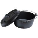 Ketler Malmist pot 9129937, 24.9 cm, 4.7 l, must, kaanega, toiduvalmistamiseks tulel