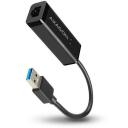 Axagon Adapter ADE-SR 1GB, USB 3.0, Ethernet RJ-45, 10/100/1000 Mbit/s, Plug and Play, toiteadapter, must