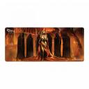 White Shark hiirepad MP-FACELESS-80X35, 80cm, 35cm, 0.3cm, oranž, libisemisvastane pind, mikrokiud